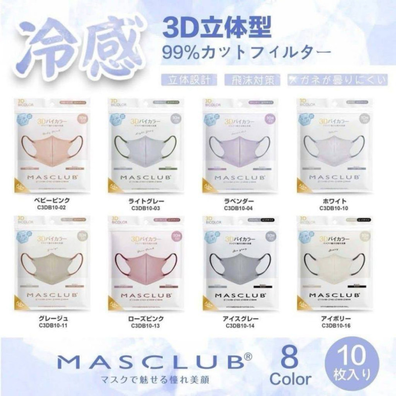 L-日本涼感3D小顏口罩