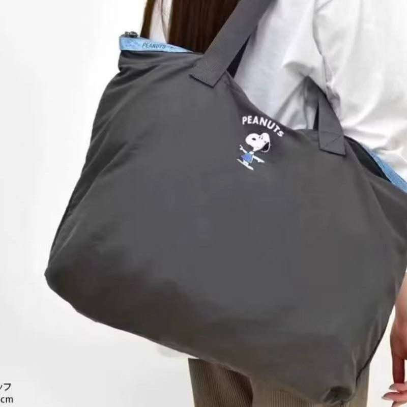 S-史努比同款輕量大容量旅行托特包