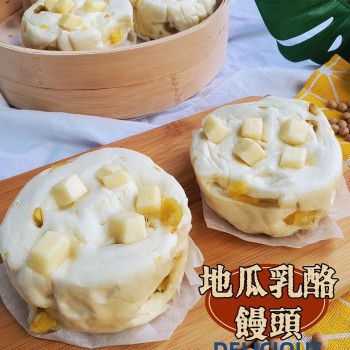 K-日光-地瓜乳酪Q饅頭6顆裝