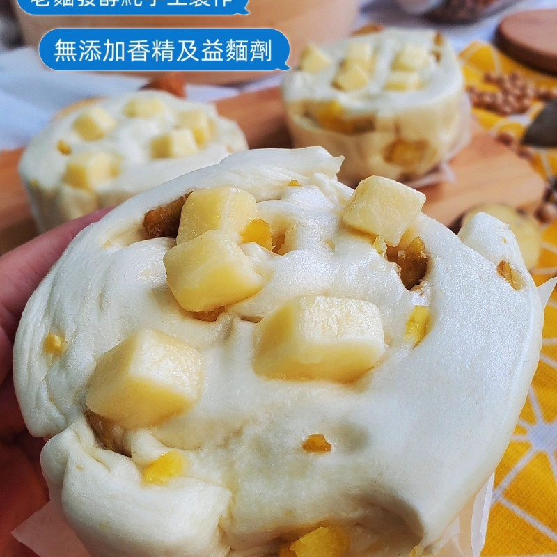 K-日光-地瓜乳酪Q饅頭6顆裝