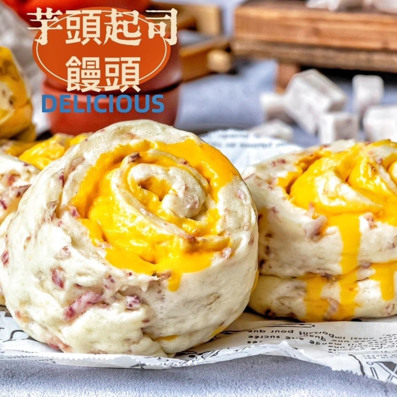 K-日光-芋頭起司饅頭6顆裝